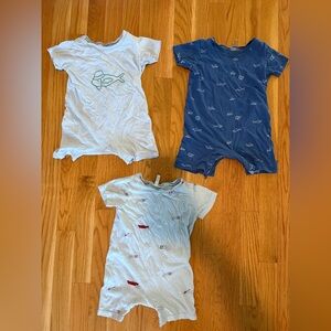 Gunamuna shortie romper bundle, 9-12 months